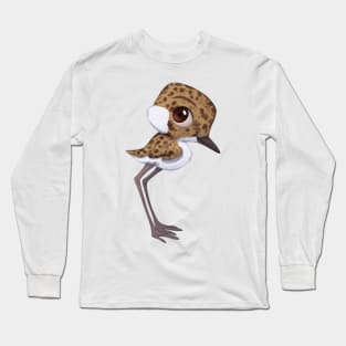 Blacksmith lapwing chick Long Sleeve T-Shirt